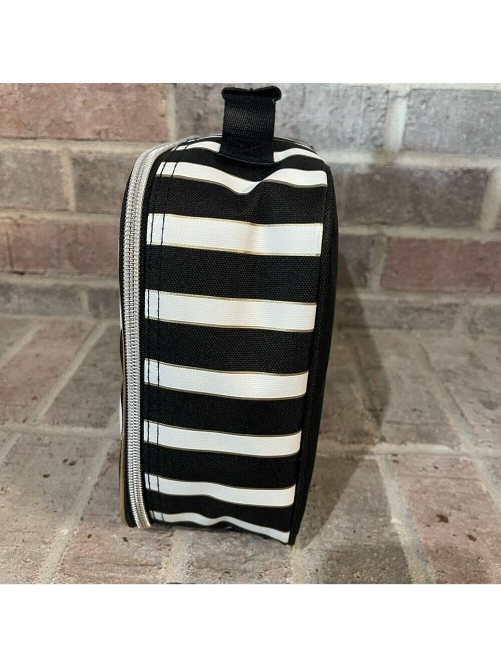 Justice Black and Gold Polka Dot Cosmetic Bag - Picture 5 of 10